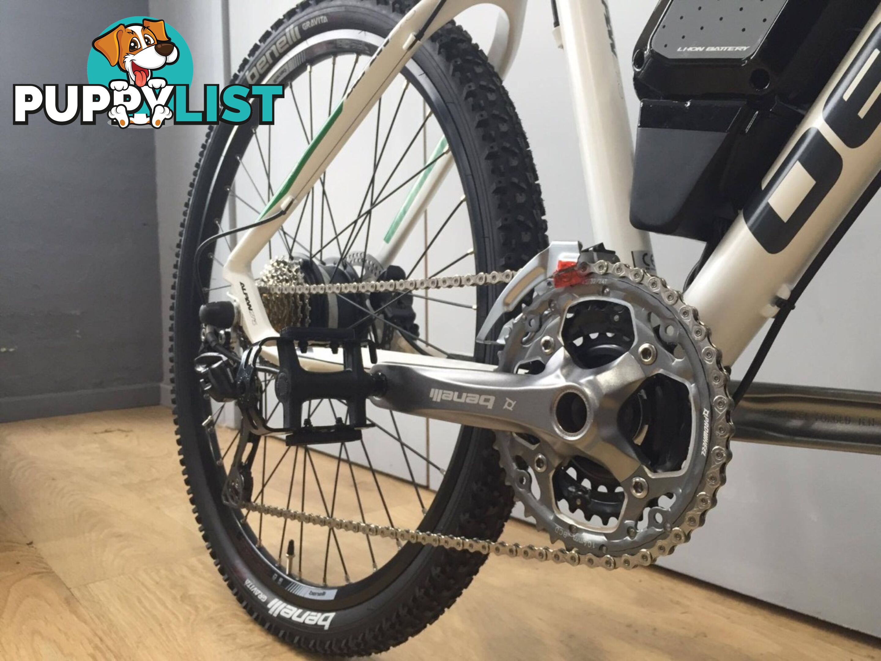 Benelli Alpan MTB 27.5 E-Bike White