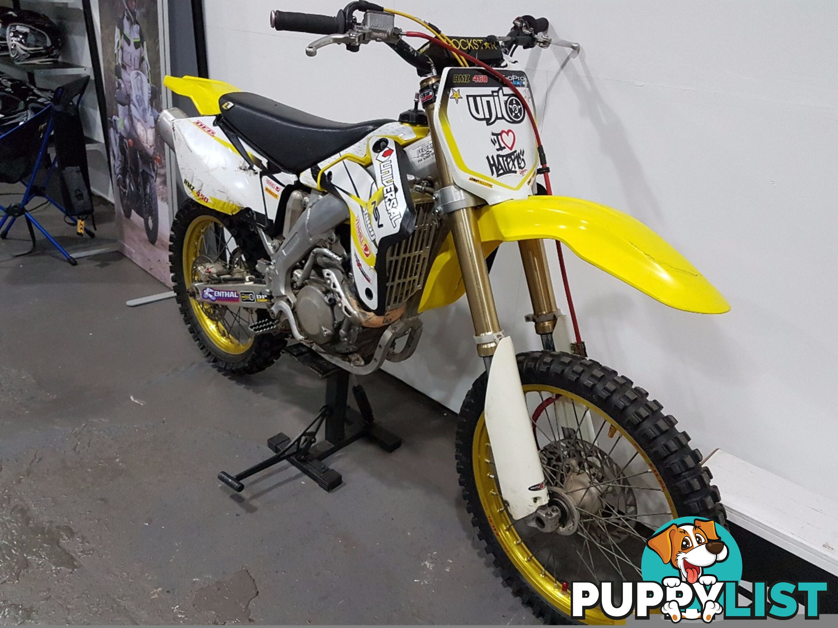 2005 SUZUKI RM-Z450 450CC K5 MOTOCROSS