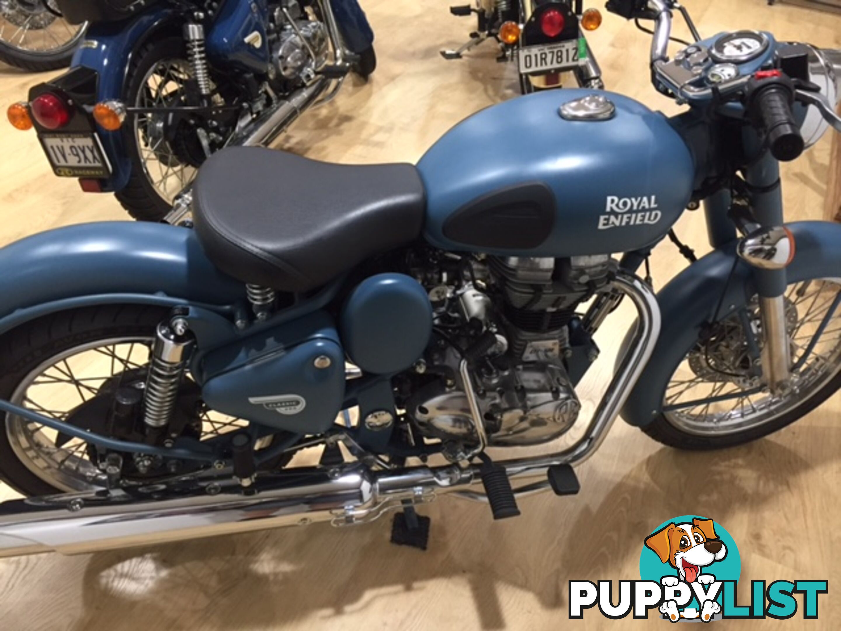 2016 ROYAL ENFIELD (SEE ALSO ENFIELD) CLASSIC SQUADRON BLUE 500CC ROAD