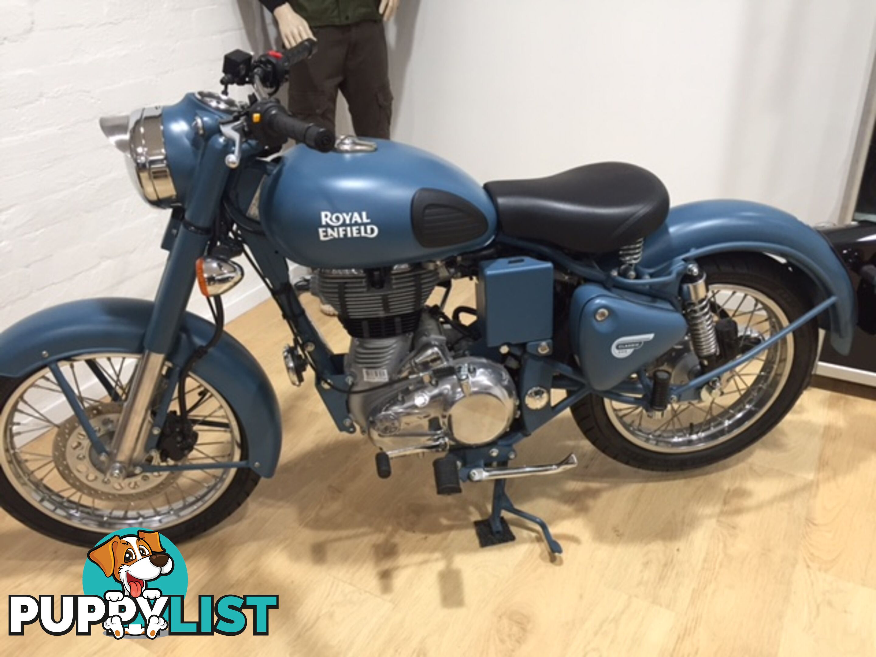 2016 ROYAL ENFIELD (SEE ALSO ENFIELD) CLASSIC SQUADRON BLUE 500CC ROAD