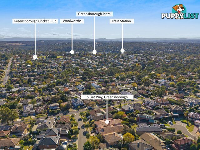 5 Liat Way GREENSBOROUGH VIC 3088