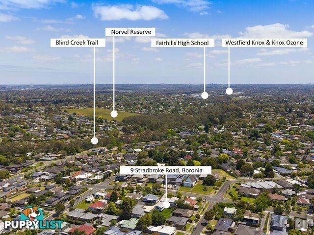 9 Stradbroke Road BORONIA VIC 3155