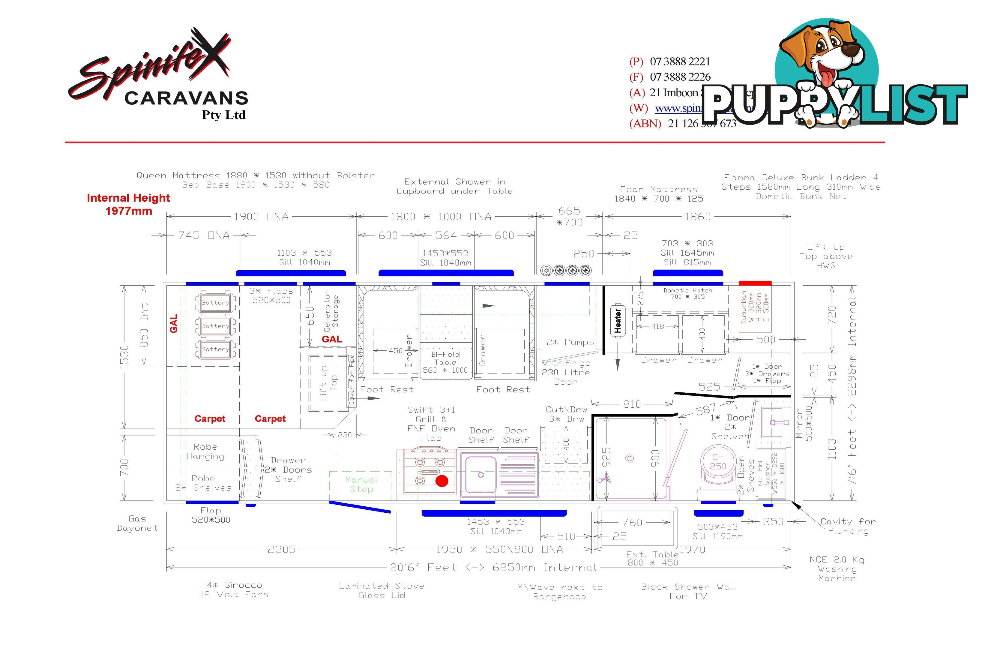 2016 Spinifex Caravans NOMADiX