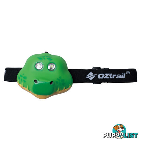 OZtrail Kids Headlamp Crocodile