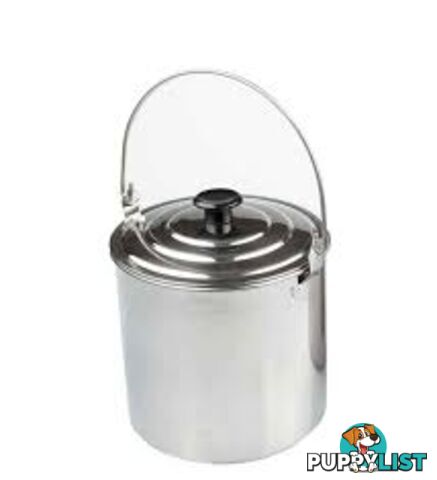 Oztrail Stainless Steel Billy Tin - 1800ml