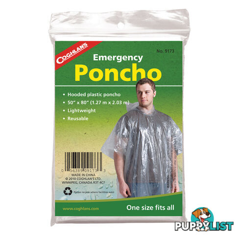 Coghlans Emergency Poncho