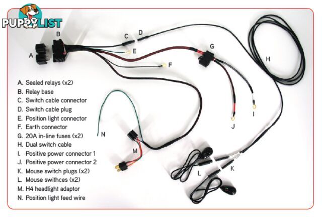 HARNESS - H DUTY SUIT DLX DR LIGHT