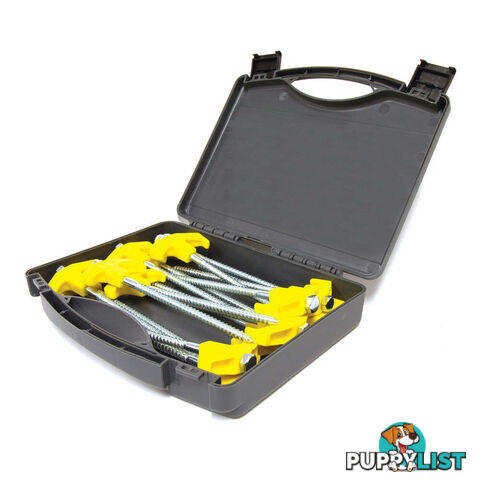 OzTrail 16 Piece Screw In Peg Set