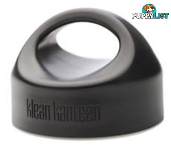 Klean Kanteen Stainless Loop Cap Wide - Black