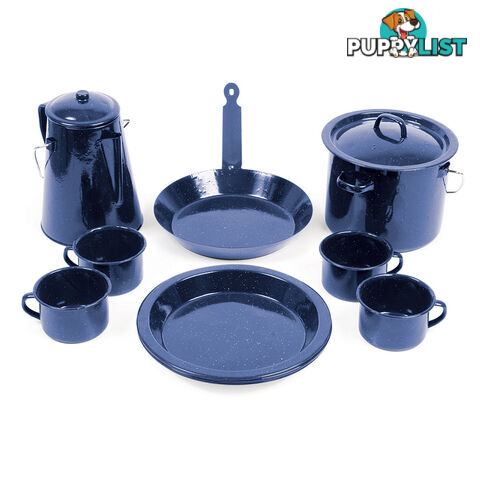 Campfire 11pc Enamel Cookware Set