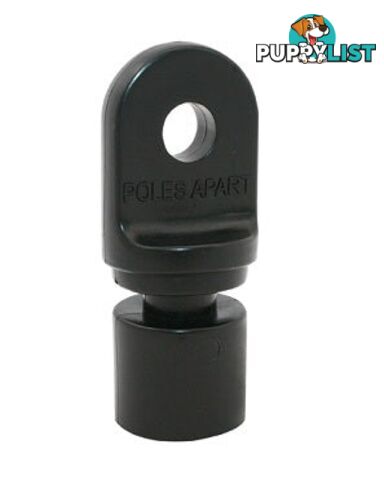 Poles Apart Slide Rail End Swivel Insert - Bow End & Eyelet Ends