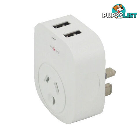 OSA Travel Adaptor UK, Hong Kong & More with USB