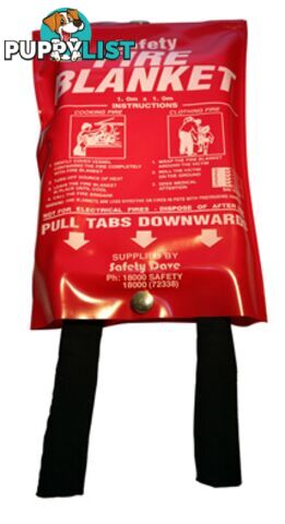 Safety Dave Fire Blanket 1m x 1m