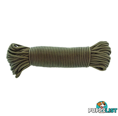 Bush Tracks Olive Paracord - 7mm x 15m