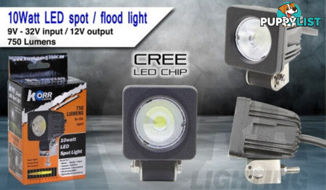 Korr Lighting 10W LED Floodlight