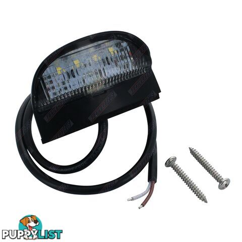 White Vision Licence Plate LED 9-33V DC