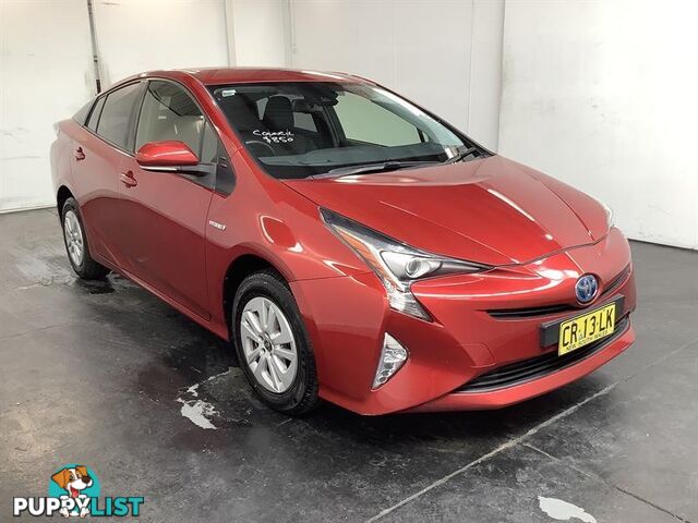 2018 TOYOTA PRIUS HYBRID ZVW50R 5D HATCHBACK