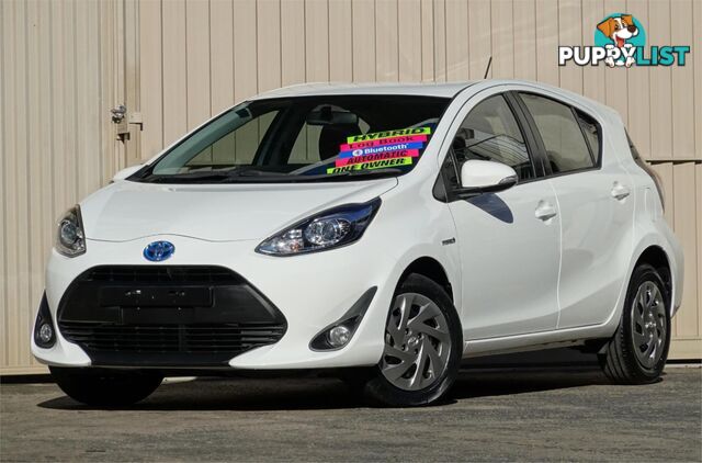 2017 TOYOTA PRIUS-C HYBRID NHP10RMY17 5D HATCHBACK
