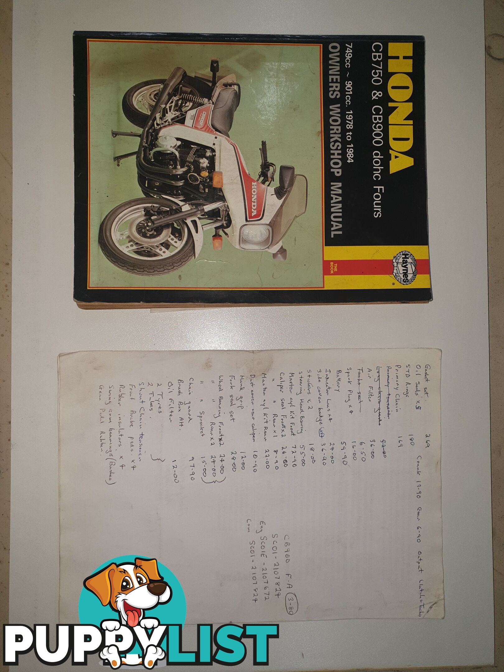 1980 Honda CB900F (901cc) FA Boldor