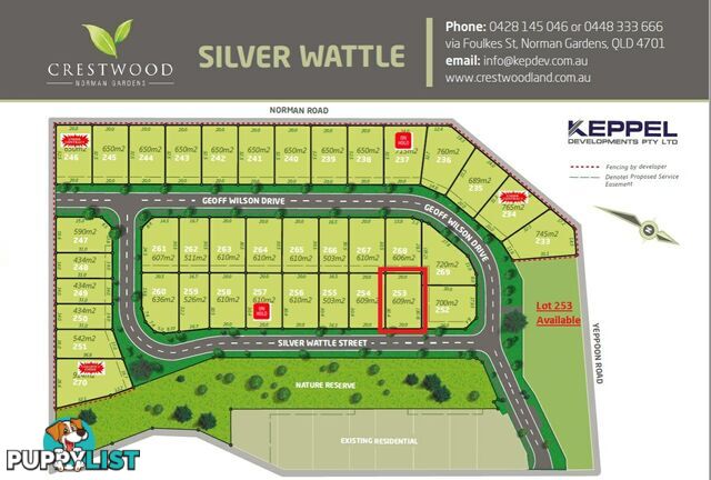 Lot 253 Silver Wattle Street NORMAN GARDENS QLD 4701