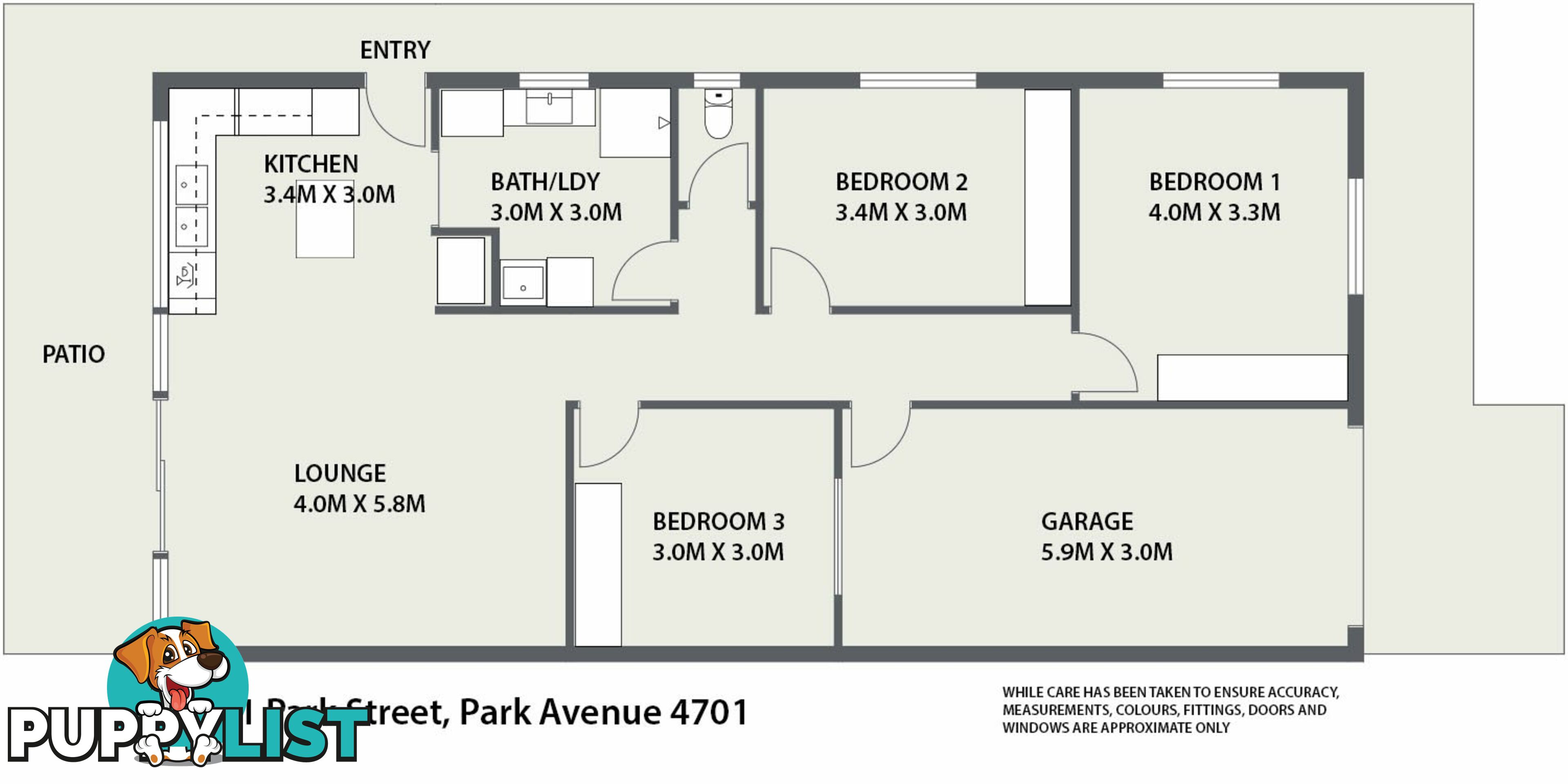 Unit 2/121 park street PARK AVENUE QLD 4701