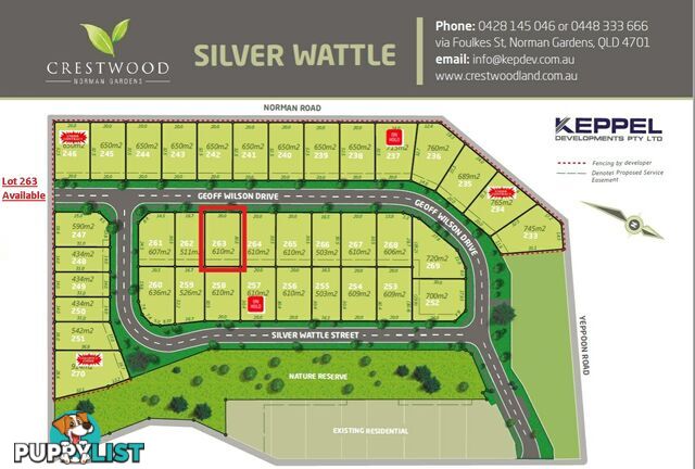 Lot 263 Geoff Wilson Drive NORMAN GARDENS QLD 4701