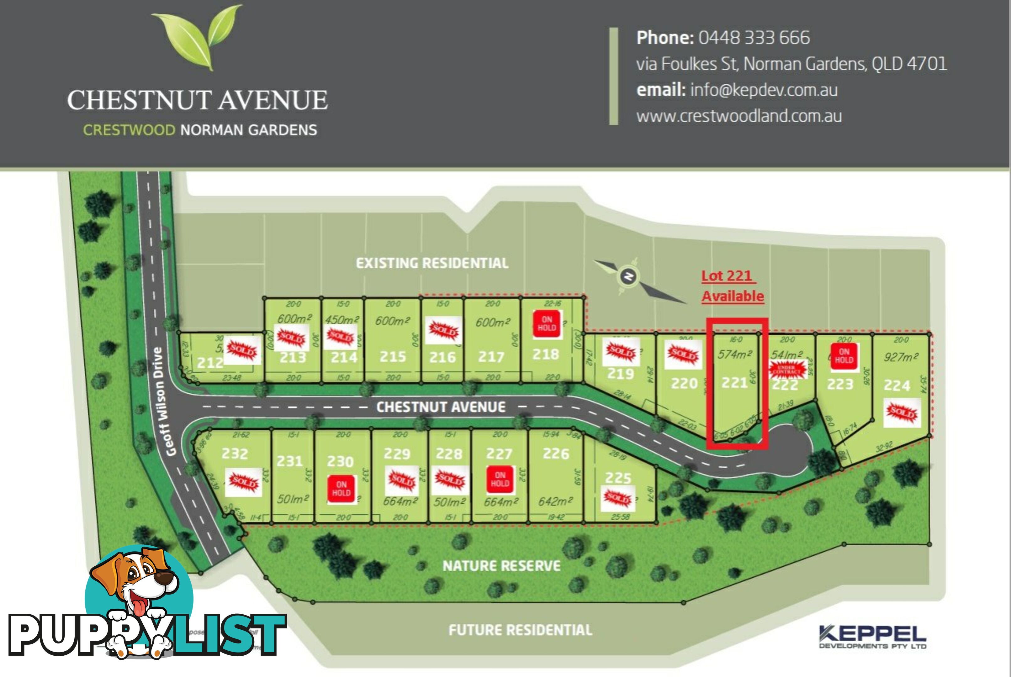 Lot 221 Chestnut Ave NORMAN GARDENS QLD 4701