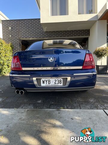 2003 Holden Statesman WK V8 Sedan Automatic