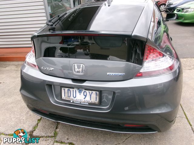2013 HONDA CR-Z LUXURY ZF MY12 Z 