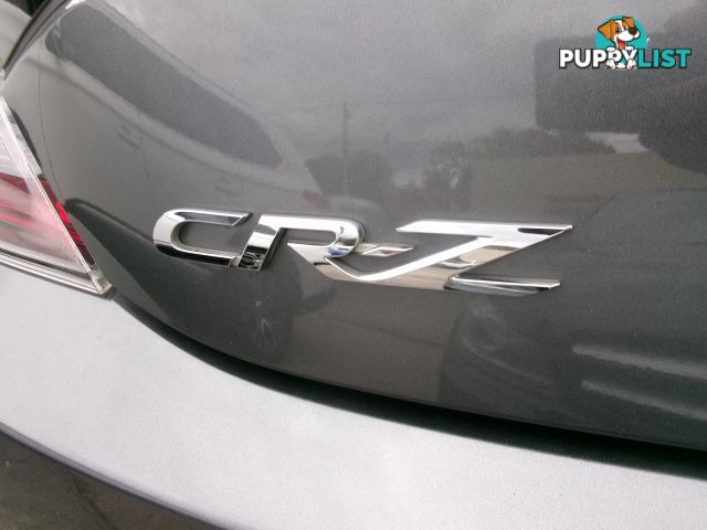 2013 HONDA CR-Z LUXURY ZF MY12 Z 