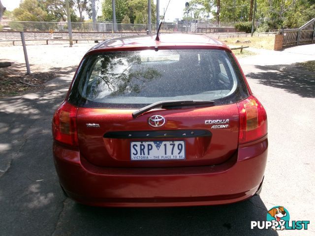 2004 TOYOTA COROLLA ASCENT ZZE122R ZZE122R 