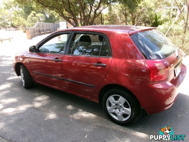 2004 TOYOTA COROLLA ASCENT ZZE122R ZZE122R 