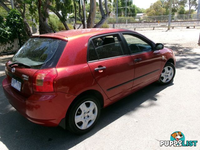 2004 TOYOTA COROLLA ASCENT ZZE122R ZZE122R 