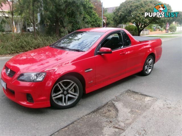 2011 HOLDEN UTE SV6 VE II VE 