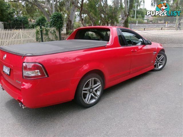 2011 HOLDEN UTE SV6 VE II VE 