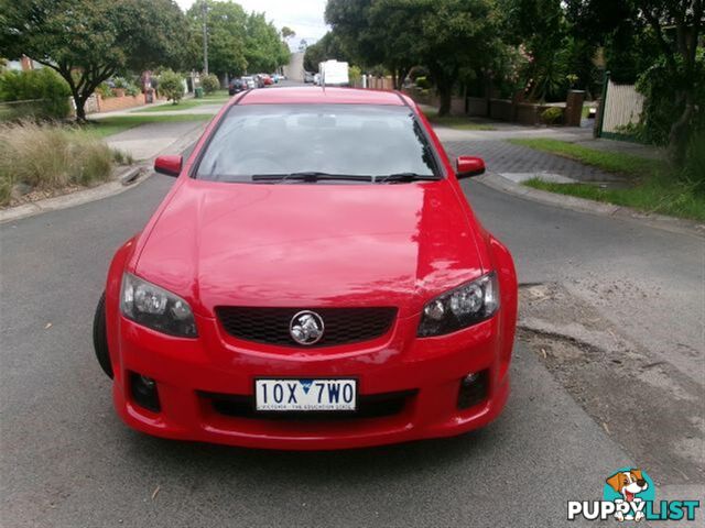 2011 HOLDEN UTE SV6 VE II VE 