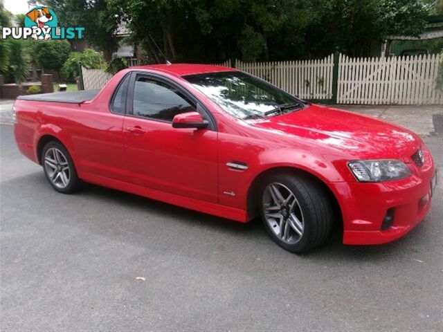 2011 HOLDEN UTE SV6 VE II VE 