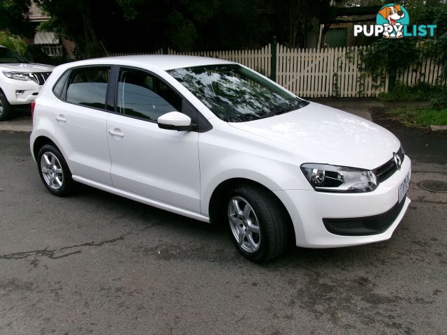 2011 VOLKSWAGEN POLO 77TSI COMFORTLINE 6R MY11 6R 