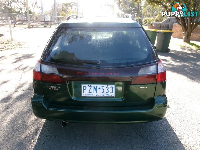 1999 SUBARU LIBERTY RX B3 MY00 B3 
