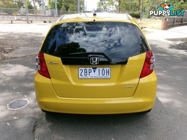 2009 HONDA JAZZ GLI GE MY09 GE 