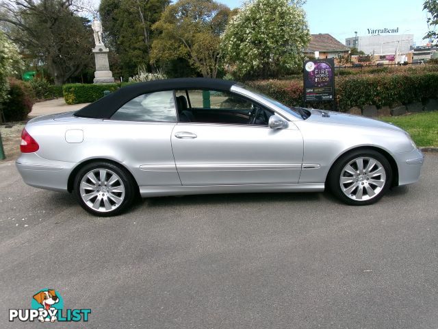 2005 MERCEDES-BENZ CLK-CLASS CLK280 ELEGANCE A209 MY06 CLK 