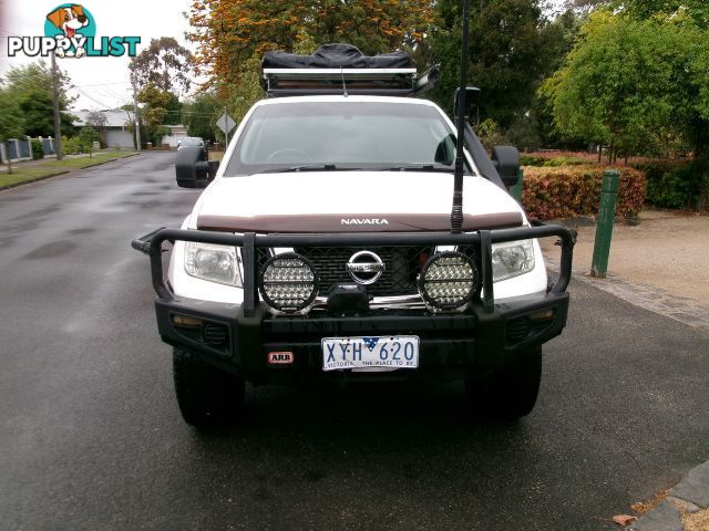 2010 NISSAN NAVARA ST-X DUAL CAB D40 MY10 D40 