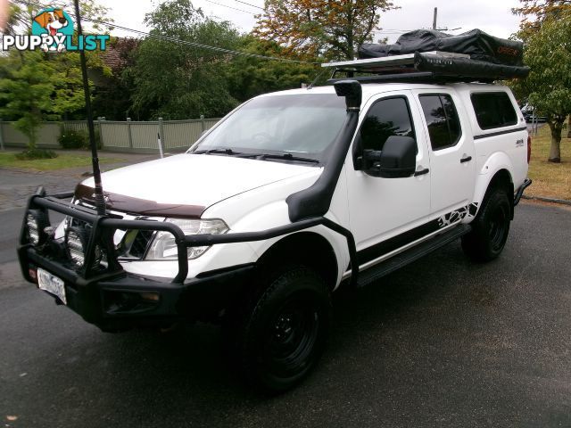 2010 NISSAN NAVARA ST-X DUAL CAB D40 MY10 D40 