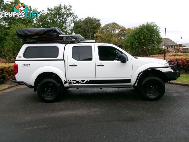 2010 NISSAN NAVARA ST-X DUAL CAB D40 MY10 D40 