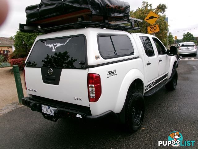 2010 NISSAN NAVARA ST-X DUAL CAB D40 MY10 D40 