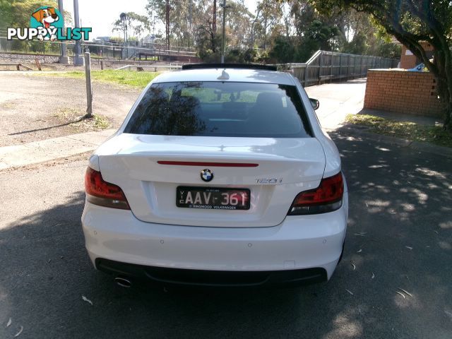 2013 BMW 1 SERIES SERIES 120I E82 LCI MY13 SERIES 