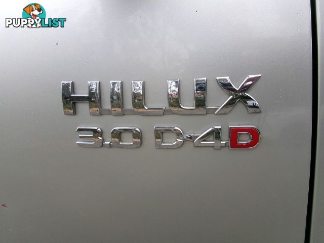 2009 TOYOTA HILUX SR5 DUAL CAB KUN26R MY09 KUN26R 