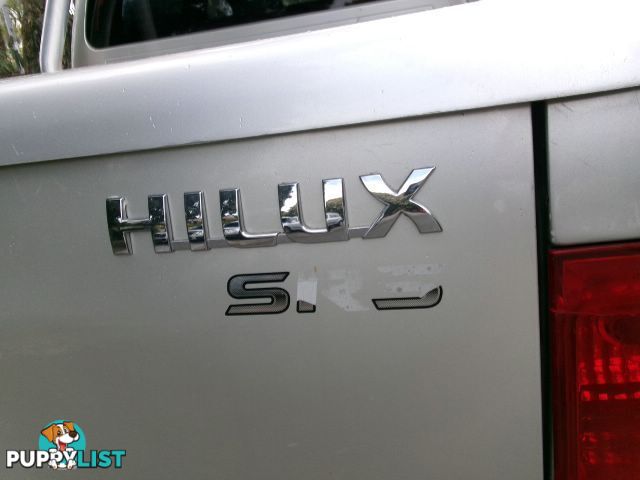 2009 TOYOTA HILUX SR5 DUAL CAB KUN26R MY09 KUN26R 