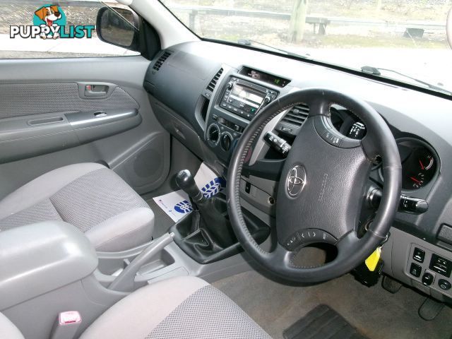 2009 TOYOTA HILUX SR5 DUAL CAB KUN26R MY09 KUN26R 