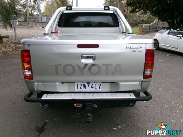 2009 TOYOTA HILUX SR5 DUAL CAB KUN26R MY09 KUN26R 